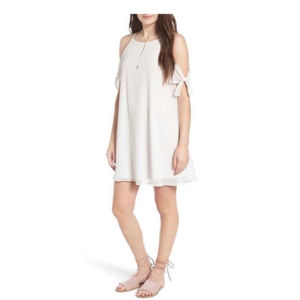 Cold shoulder dress